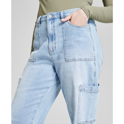 And Now This Women's High Rise Utility Denim Jeans
