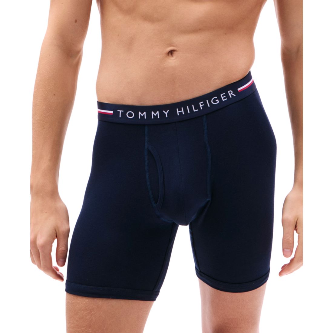 Tommy Hilfiger Men's 3-Pack All Day Comfort Boxer Briefs - Desert Sky/ Grey Heather/desert Sky