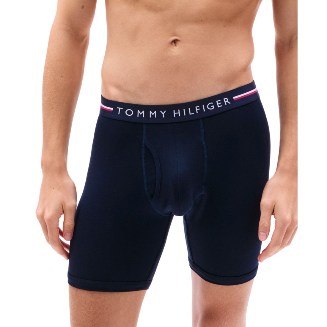 Tommy Hilfiger Men's 3-Pack All Day Comfort Boxer Briefs - Desert Sky/ Grey Heather/desert Sky