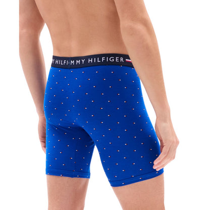 Tommy Hilfiger Men's 3-Pack All Day Comfort Boxer Briefs - Desert Sky/ Grey Heather/desert Sky
