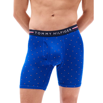 Tommy Hilfiger Men's 3-Pack All Day Comfort Boxer Briefs - Desert Sky/ Grey Heather/desert Sky