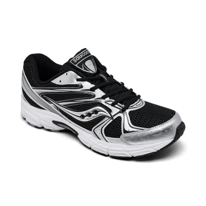 Saucony Men's and Women's Ride Millennium Casual Sneakers from Finish Line - Black, Silver