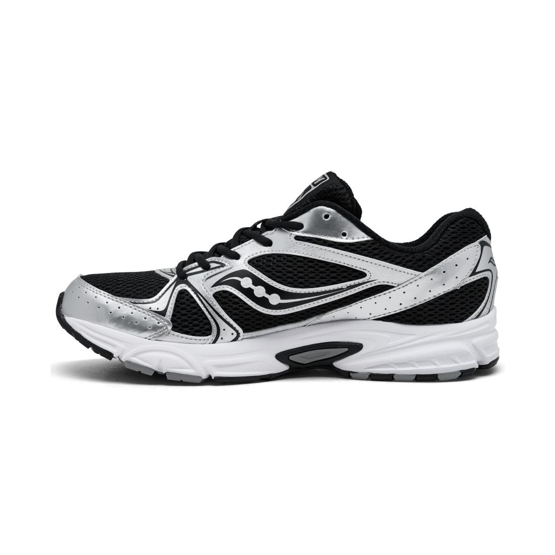 Saucony Men's and Women's Ride Millennium Casual Sneakers from Finish Line - Black, Silver