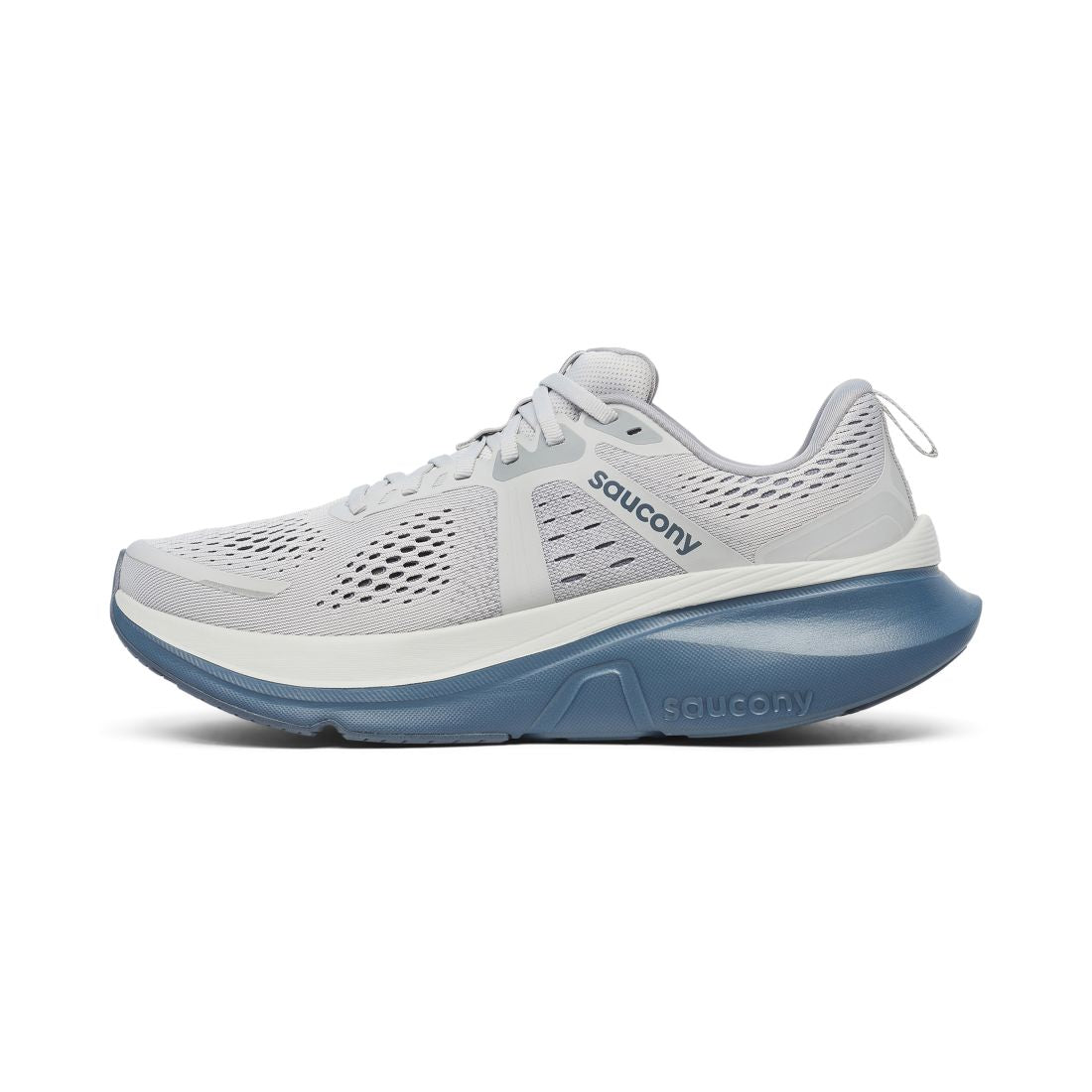 Saucony Men's Guide 18 Running Sneakers from Finish Line - Fossil, Dusk