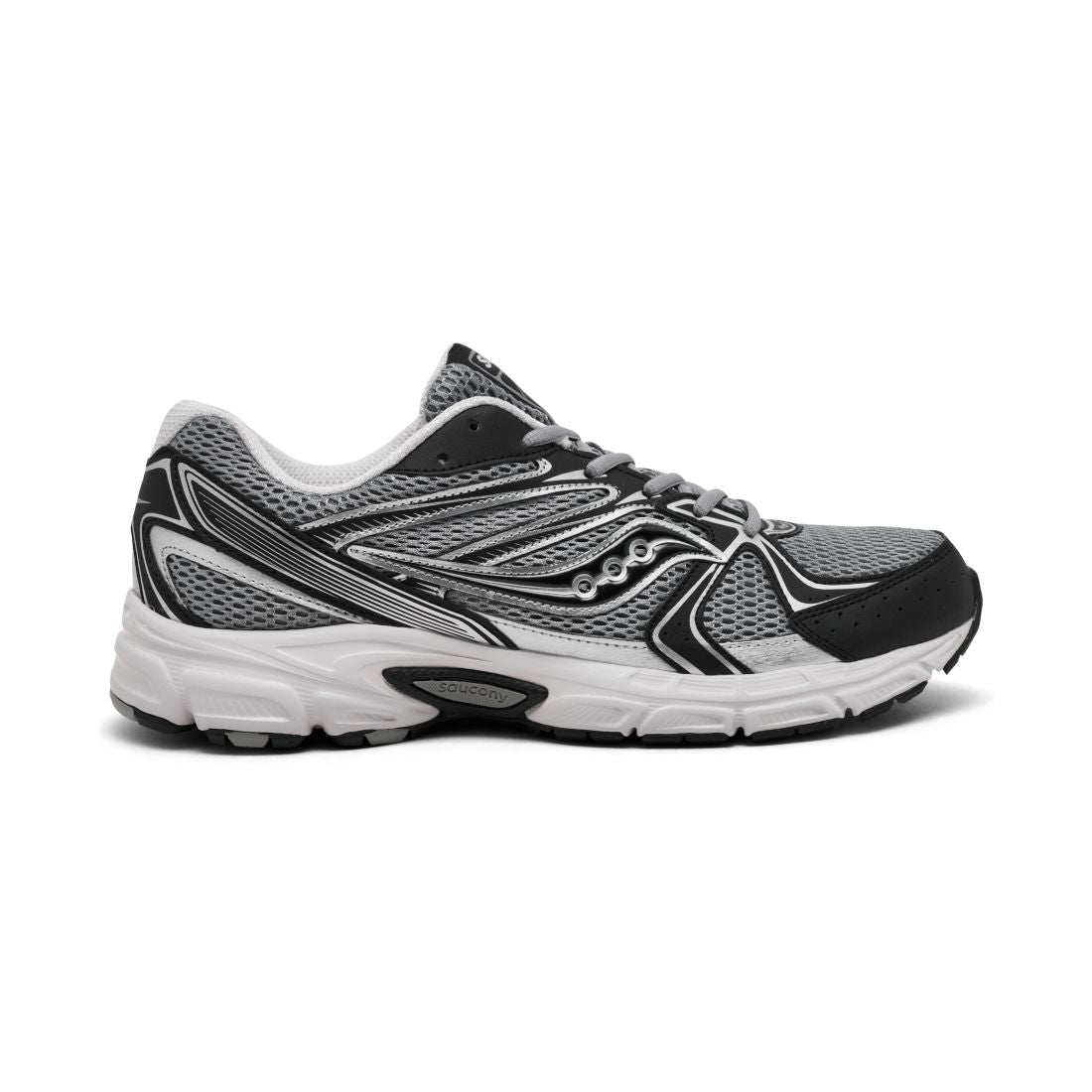 Saucony Men's and Women's Ride Millennium Casual Sneakers from Finish Line - Gray, Black