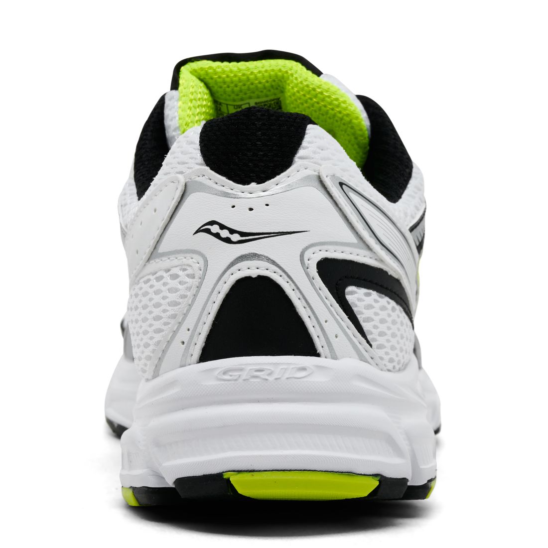 Saucony Men's and Women's Ride Millennium Casual Sneakers from Finish Line - White, Silver, Yellow