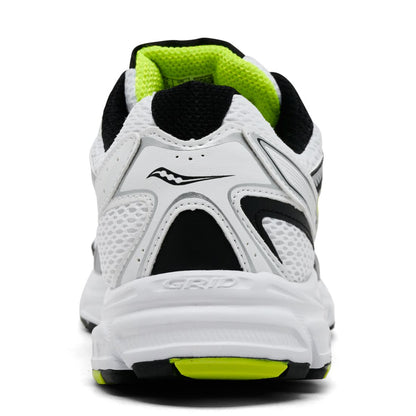 Saucony Men's and Women's Ride Millennium Casual Sneakers from Finish Line - White, Silver, Yellow