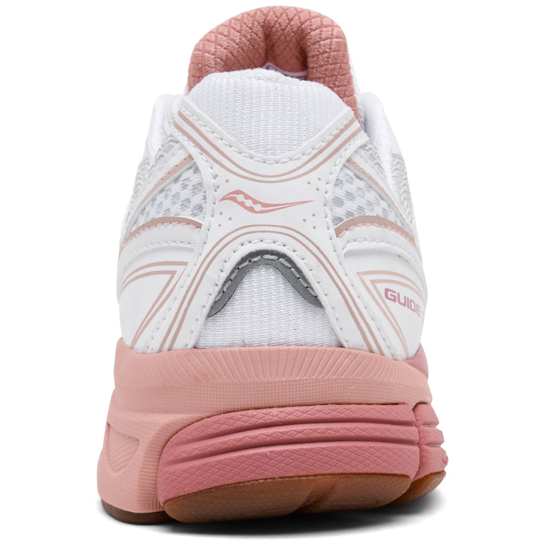 Saucony Men's and Women's ProGrid Guide 7 Running Sneakers from Finish Line - White, Peach