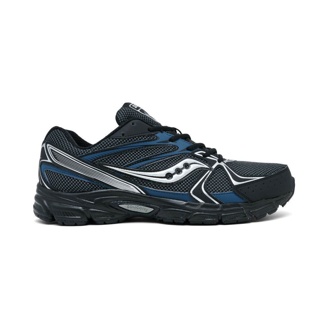 Saucony Men's and Women's Ride Millennium Casual Sneakers from Finish Line - Black, Silver