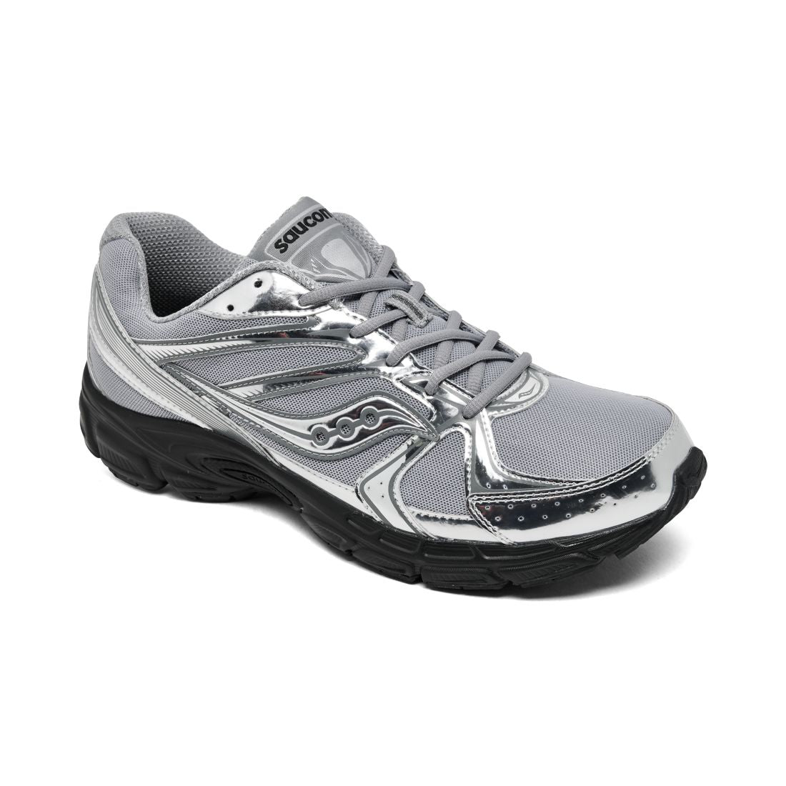 Saucony Men's and Women's Ride Millennium Casual Sneakers from Finish Line - Black, Silver
