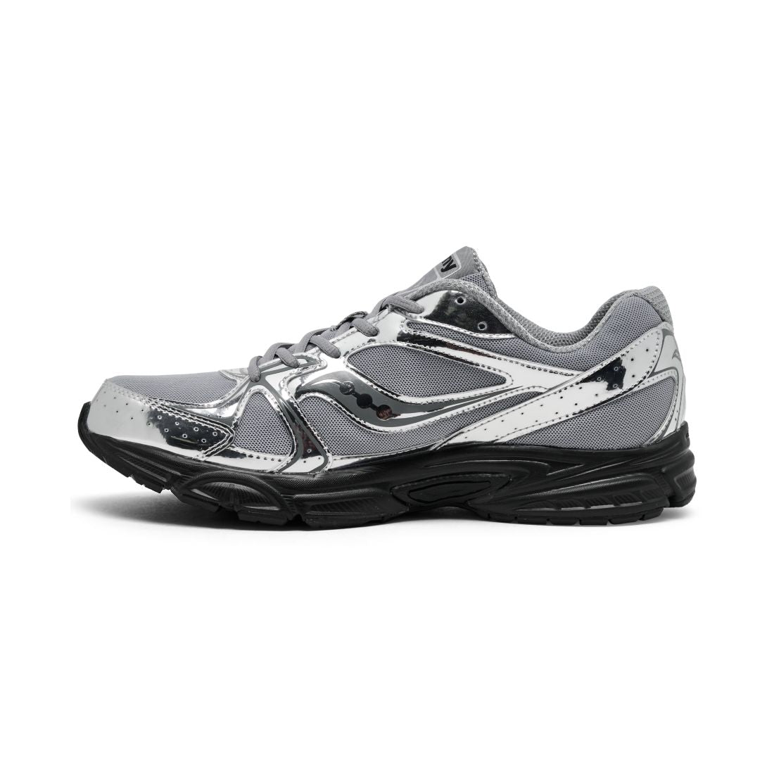 Saucony Men's and Women's Ride Millennium Casual Sneakers from Finish Line - Black, Silver
