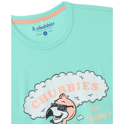 Chubbies Men's The Ain't No Worry Crewneck Graphic T-Shirt