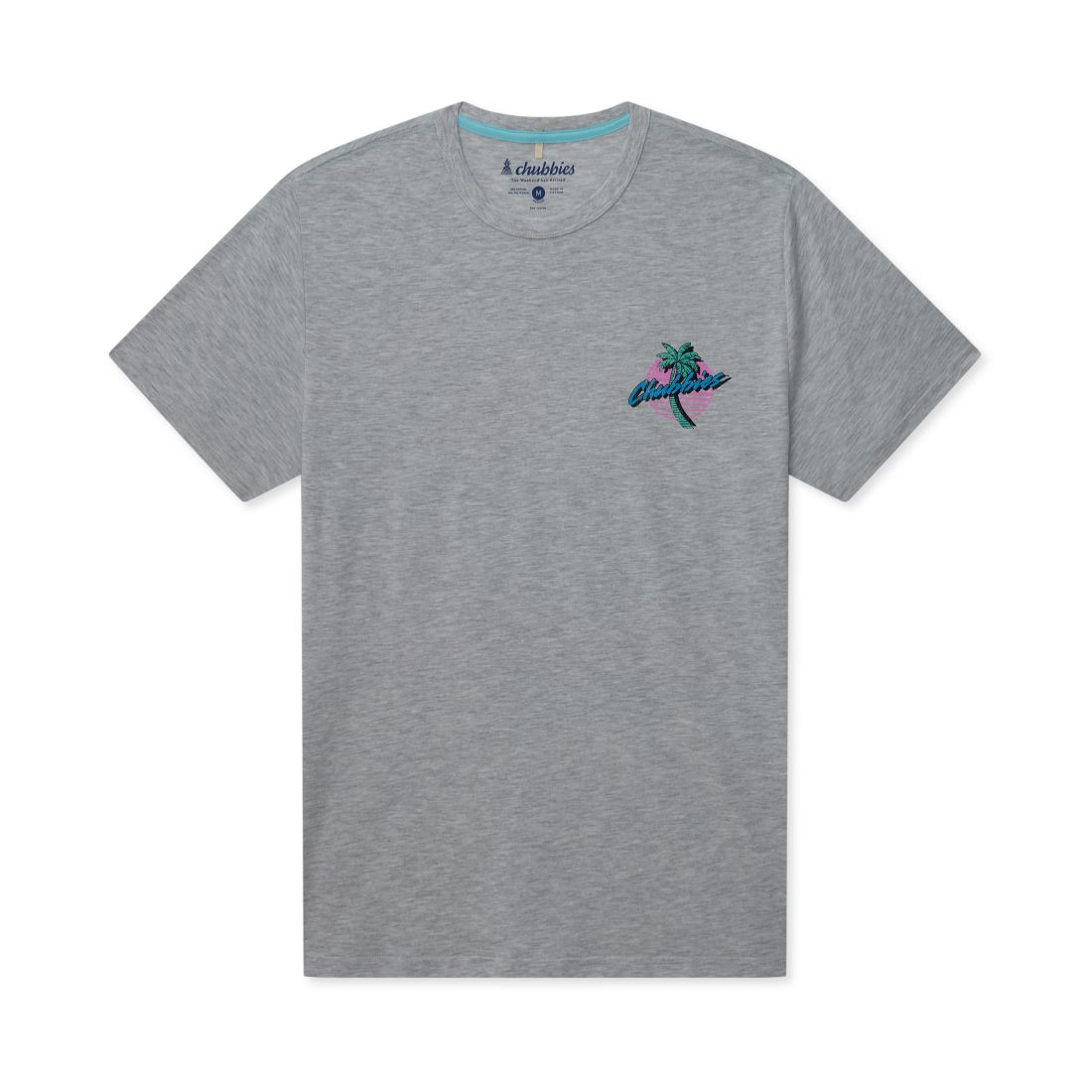 Chubbies Men's The Crooked Palms Crewneck Graphic T-Shirt