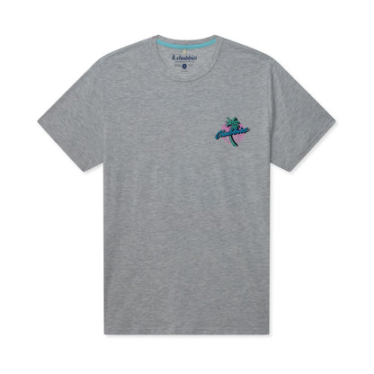 Chubbies Men's The Crooked Palms Crewneck Graphic T-Shirt