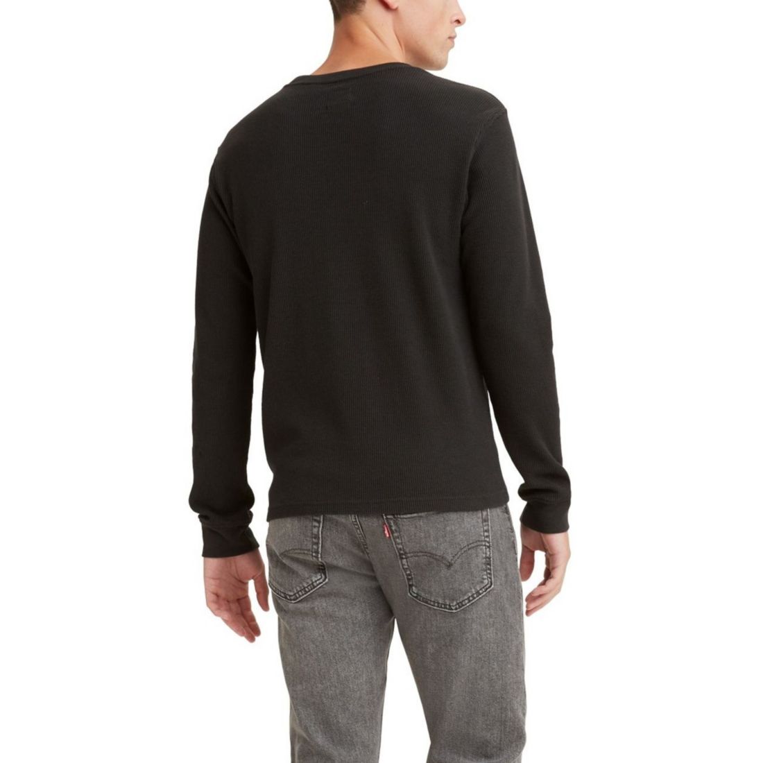 Levi's Men's Waffle Knit Thermal Long Sleeve T-Shirt