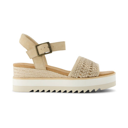 Toms Women's Diana Platform Wedge Sandals