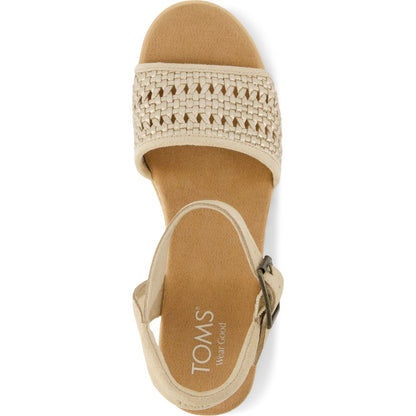 Toms Women's Diana Platform Wedge Sandals