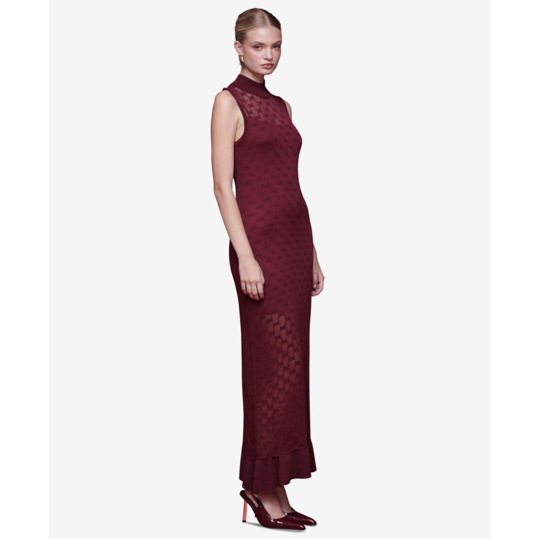 Avec Les Filles Women's Sleeveless Midi Dress