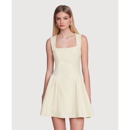 Avec Les Filles Women's Hip Flounce Mini Dress