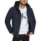 Calvin Klein Men's Sherpa Lined Infinite Stretch Soft Shell Jacket