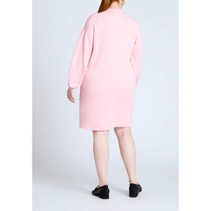 Eloquii Women's Heart Intarsia Mini Dress
