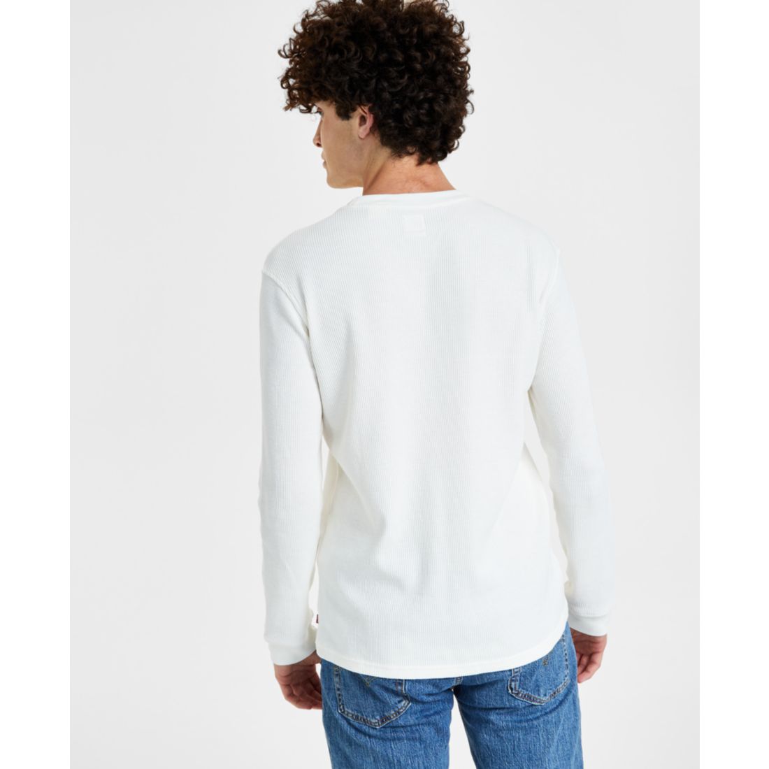 Levi's Men's Waffle Knit Thermal Long Sleeve T-Shirt