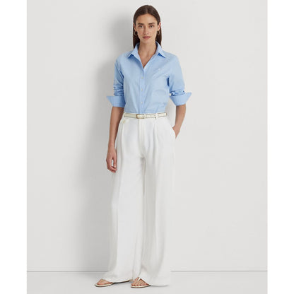 Lauren Ralph Lauren Petite Non-Iron Straight-Fit Shirt