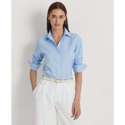 Lauren Ralph Lauren Petite Non-Iron Straight-Fit Shirt