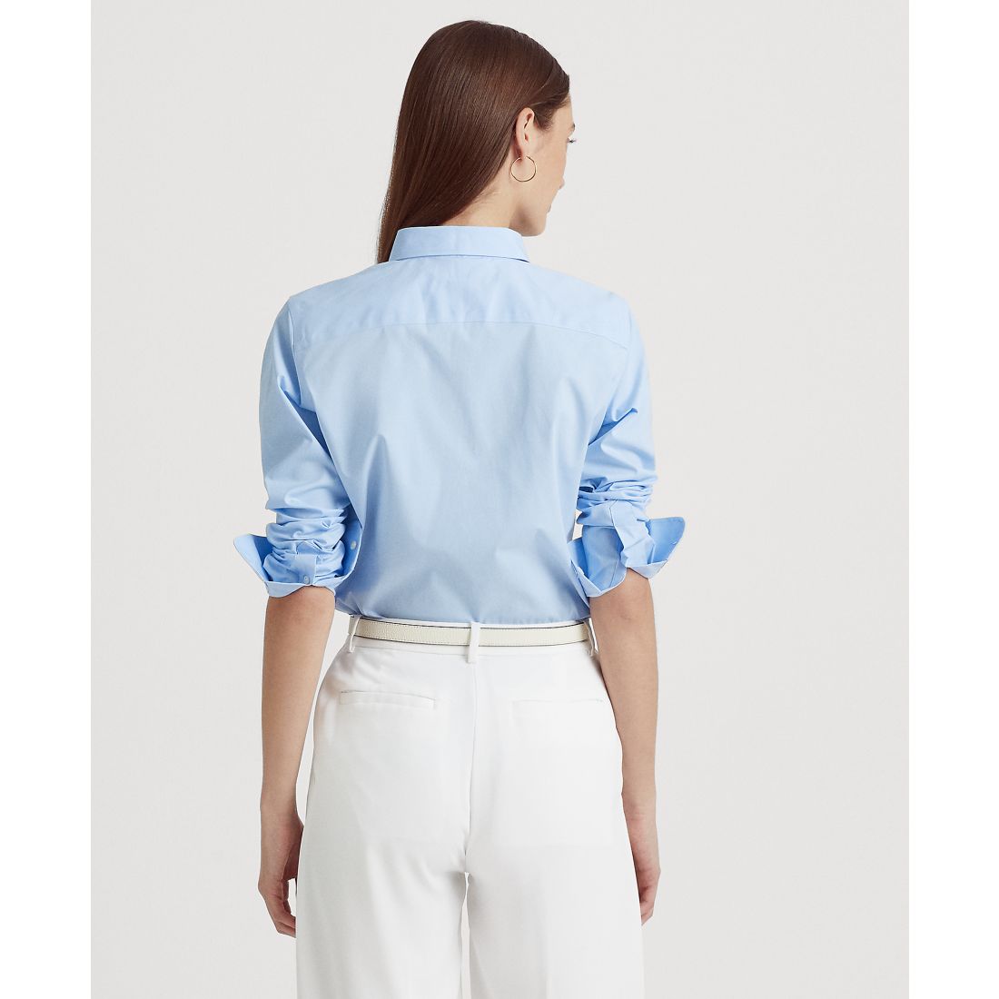 Lauren Ralph Lauren Petite Non-Iron Straight-Fit Shirt