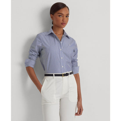 Lauren Ralph Lauren Petite Non-Iron Straight-Fit Shirt