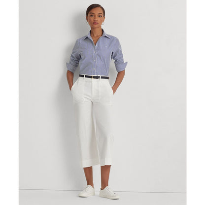 Lauren Ralph Lauren Petite Non-Iron Straight-Fit Shirt