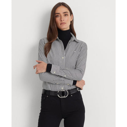 Lauren Ralph Lauren Petite Non-Iron Straight-Fit Shirt