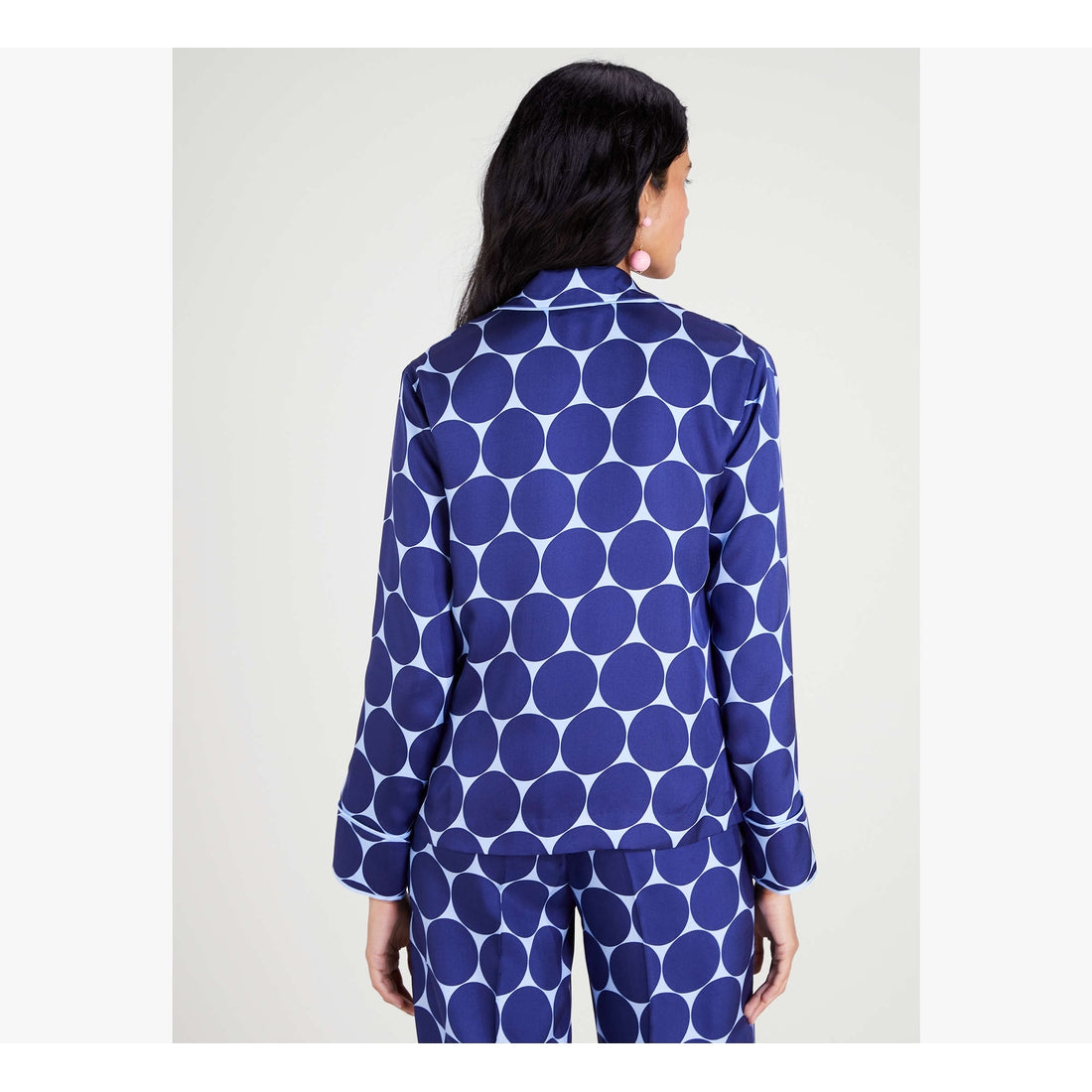 Joy Dot Silk Twill Shirt
