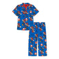 Nintendo Boys' Toddler 2T-4T Mario Party Collared Shirt and Pajama Pants, 2-Piece Set