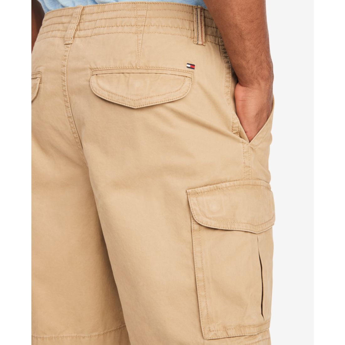 Tommy Hilfiger Men's Essential 10" Solid Cargo Shorts