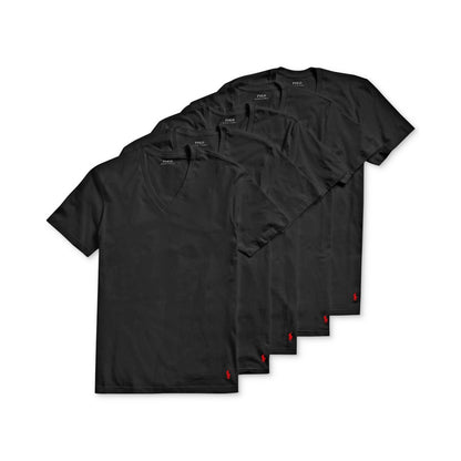 Polo Ralph Lauren Men's 5-Pack Classic-Fit V-Neck Undershirts
