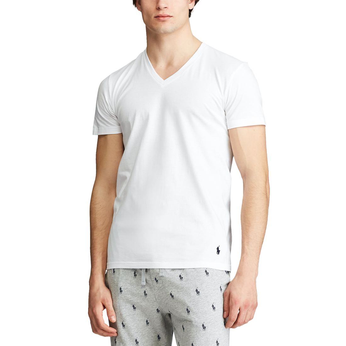 Polo Ralph Lauren Men's 5-Pack Classic-Fit V-Neck Undershirts