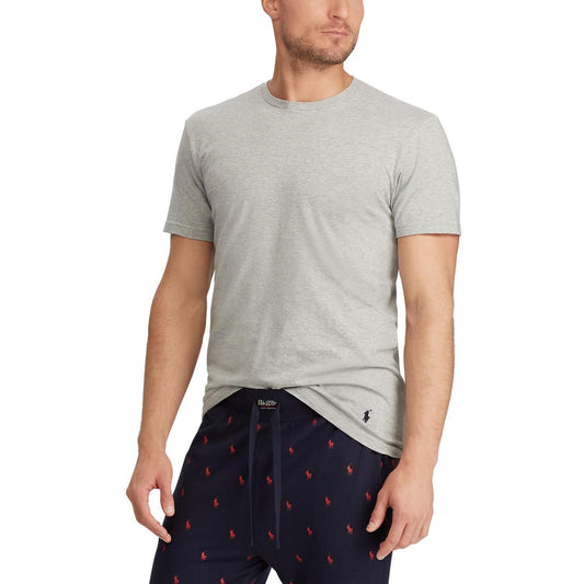 Polo Ralph Lauren Men's 3-Pack Slim Fit Crewneck Undershirt - Andover / Bali Blue / Cruise Navy