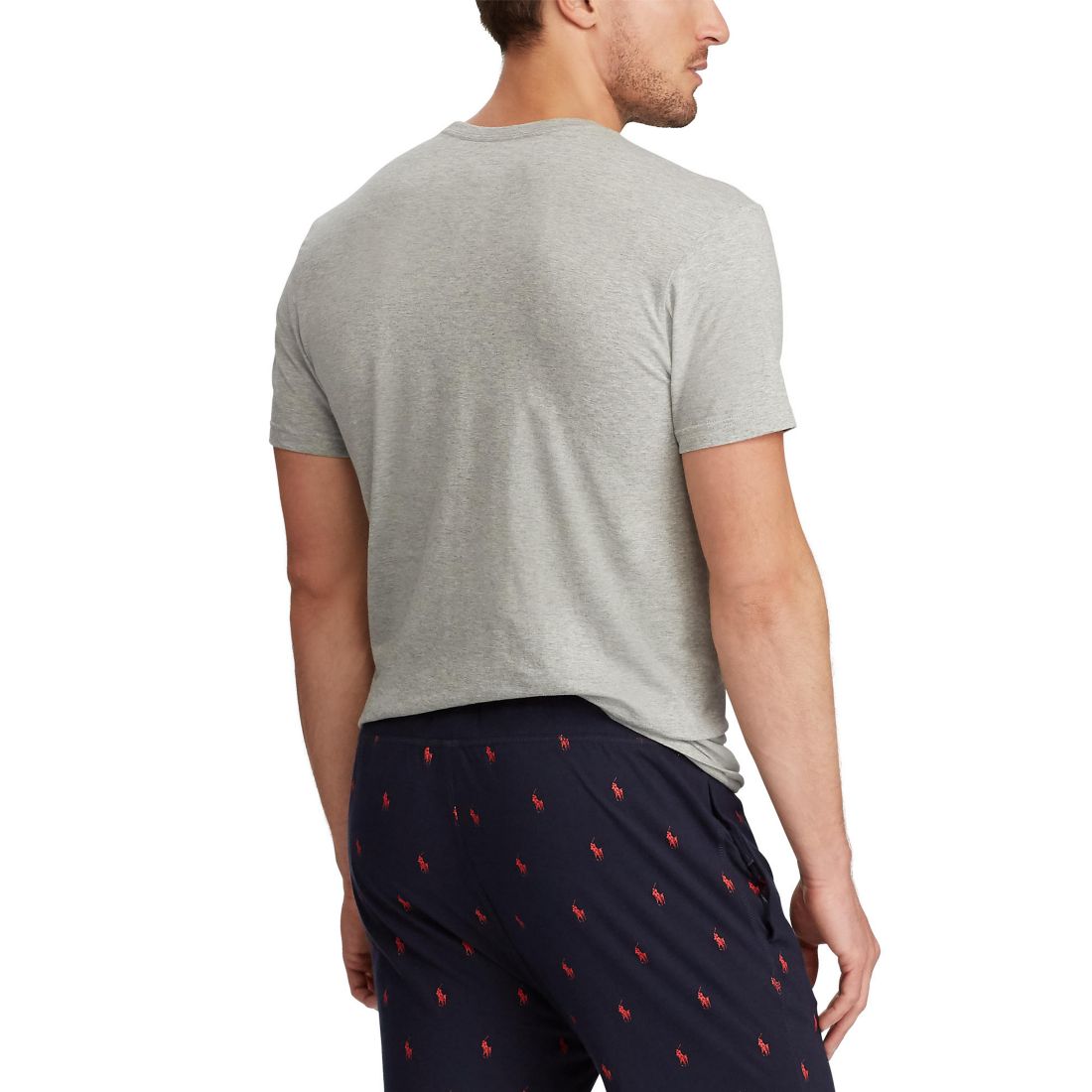 Polo Ralph Lauren Men's 3-Pack Slim Fit Crewneck Undershirt - Andover / Bali Blue / Cruise Navy