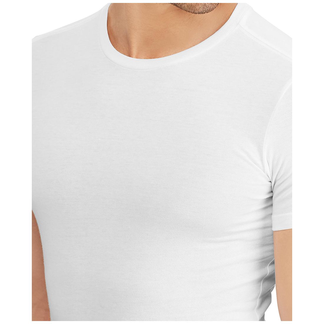 Polo Ralph Lauren Men's 3-Pack Slim Fit Crewneck Undershirt - Andover / Bali Blue / Cruise Navy