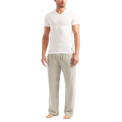 Polo Ralph Lauren Men's 5-Pack Slim Fit Classic Cotton V-Neck T-Shirts