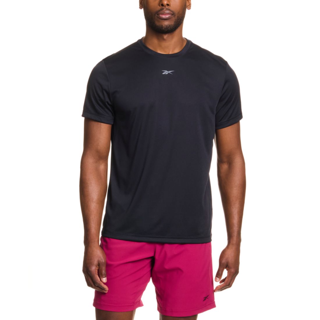 Reebok Men's Tech Regular-Fit Logo T-Shirt