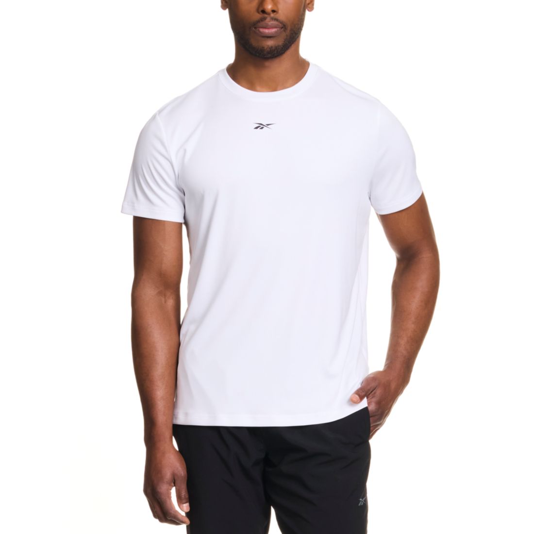 Reebok Men's Tech Regular-Fit Logo T-Shirt