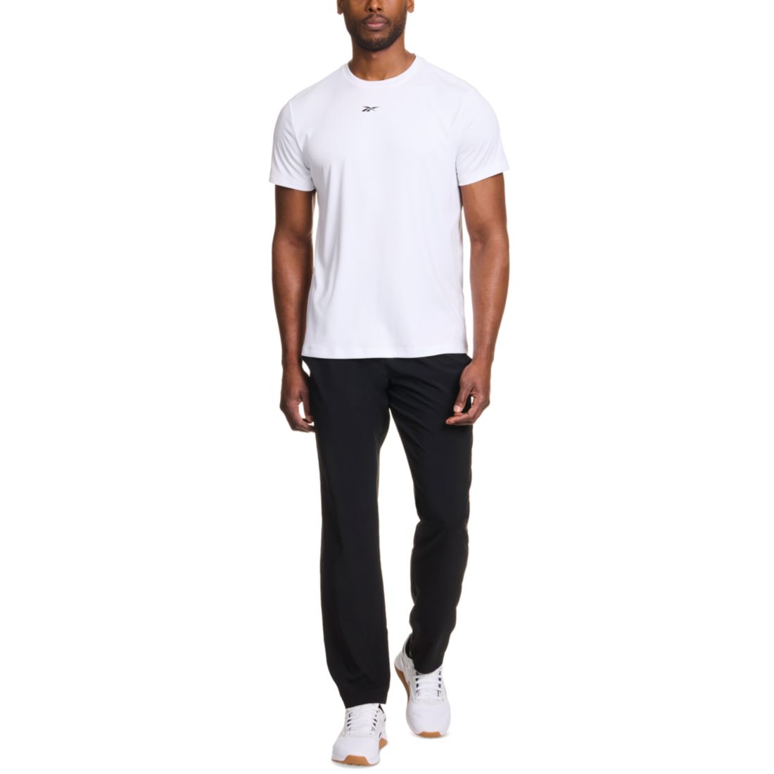 Reebok Men's Tech Regular-Fit Logo T-Shirt
