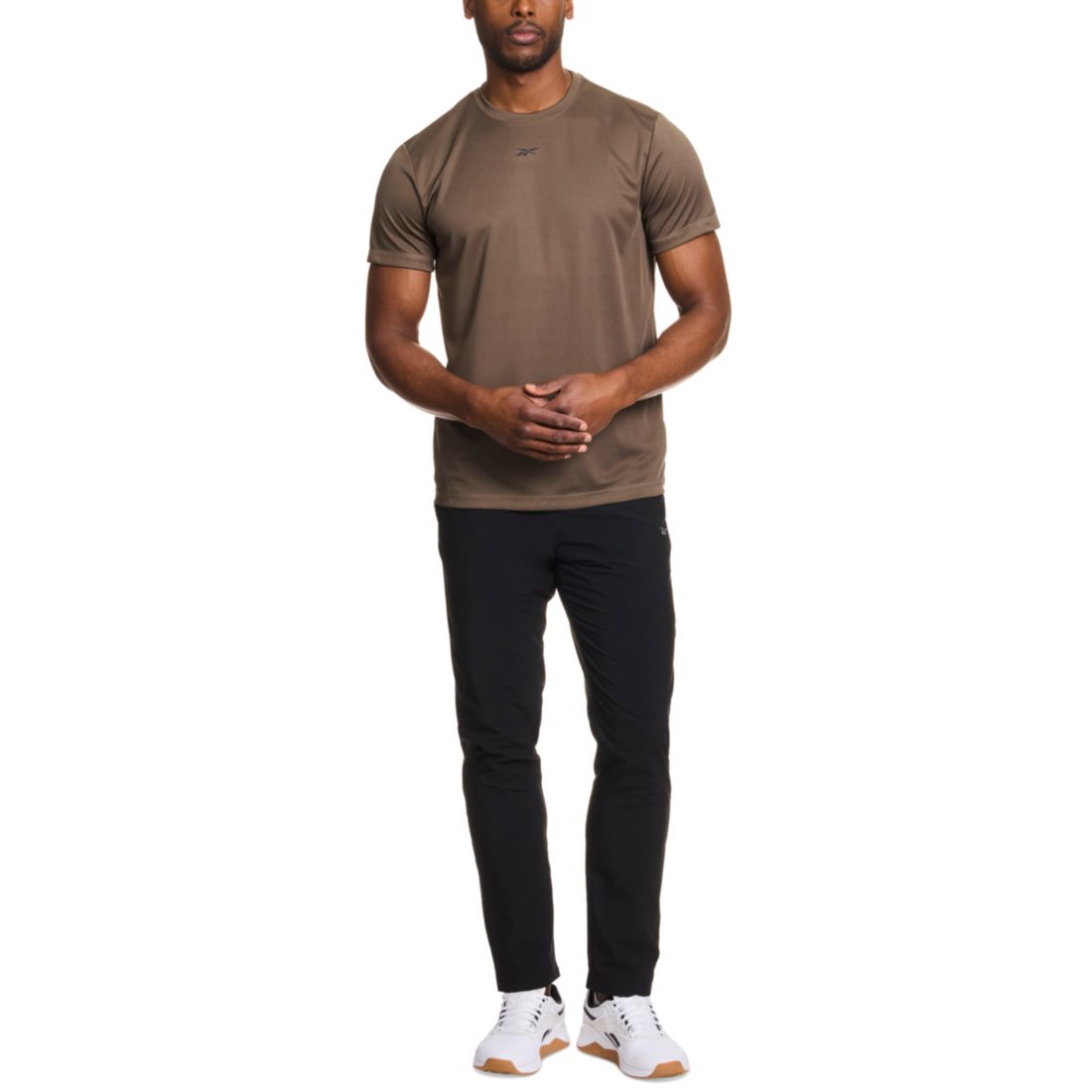 Reebok Men's Tech Regular-Fit Logo T-Shirt