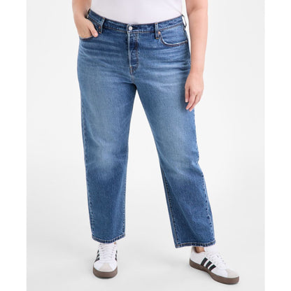 Levi's Trendy Plus Size 501 Cotton High-Rise Jeans
