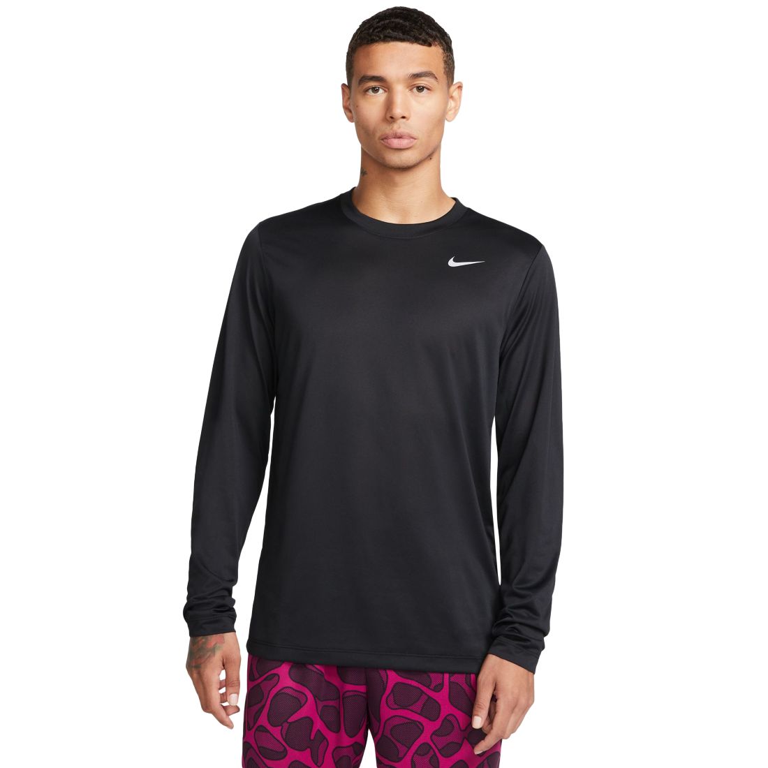 Nike Men's Relaxed-Fit Long-Sleeve Fitness T-Shirt