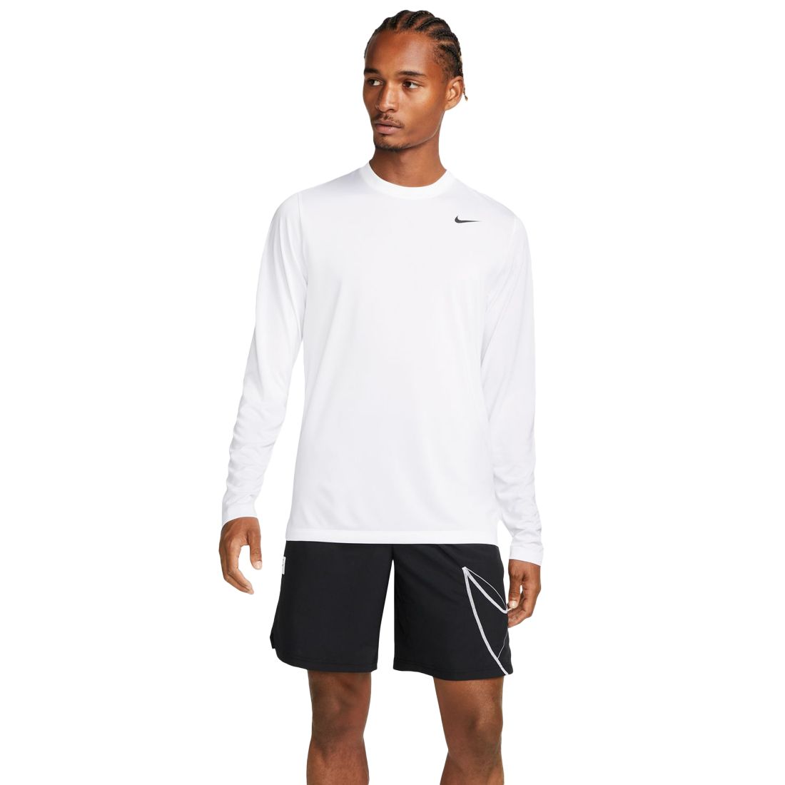 Nike Men's Relaxed-Fit Long-Sleeve Fitness T-Shirt