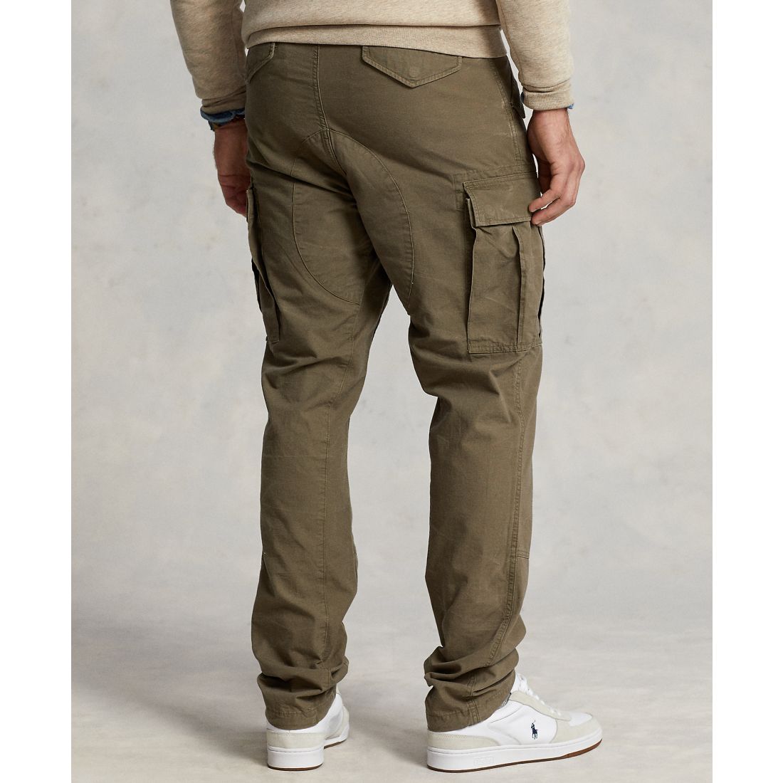 Polo Ralph Lauren Men's Big & Tall Classic Tapered Fit Canvas Cargo Pants