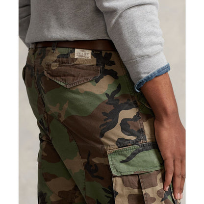 Polo Ralph Lauren Men's Big & Tall Classic-Fit Camo Canvas Cargo Pants